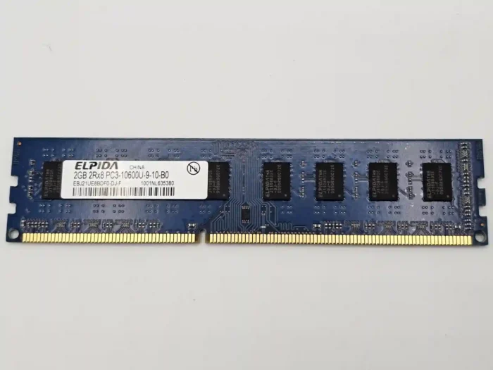 Elpida 2GB DDR3 PC3-10600U (Used)