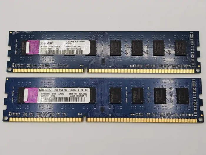 Kingston 4GB DDR3 Kit (2x2GB)(Used)