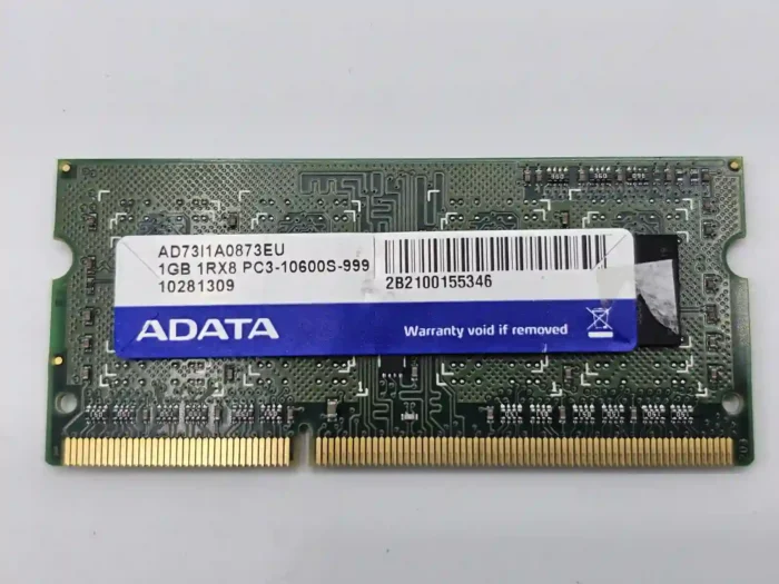 1GB DDR3 SODIMM ADATA PC3-10600 laptop memory