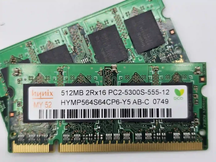 1GB DDR2 SODIMM KIT SKHynix PC2-5300S laptop memory