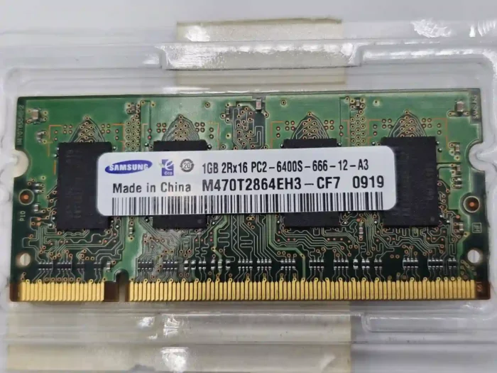 1GB DDR2 SODIMM Samsung PC2-6400S laptop memory