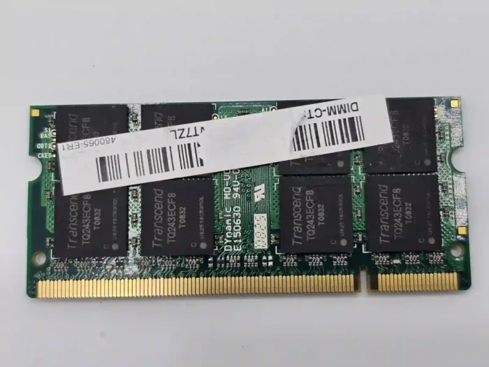 2GB DDR2 SODIMM Transcend  PC2-5300S222399-5648  laptop memory - Image 2