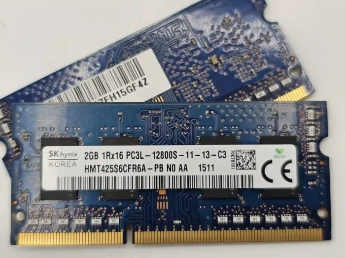 4GB DDR3 SODIMM KIT SKHynix PC3L-12800S-11-13-C3 HMT425S6CFR6A-PB N0 AA laptop memory