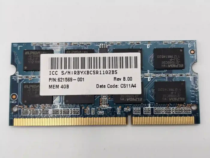 4GB DDR3 SODIMM Ramaxel PC3-10600S laptop memory - Image 2