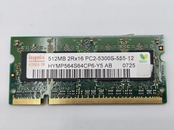 512MB DDR2 SODIMM SKHynix  PC2-5300 laptop memory