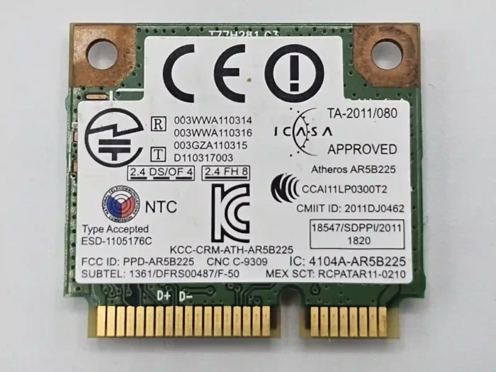 Atheros AR5B225 laptop wifi wireless card - Image 2