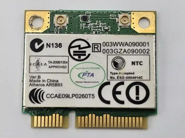 Atheros AR5B93 laptop wifi wireless card