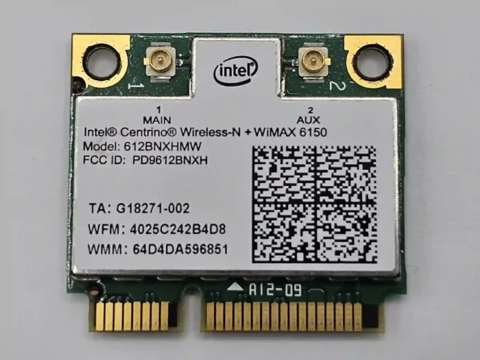 Intel Centrino Wireless-N + WiMAX 6150