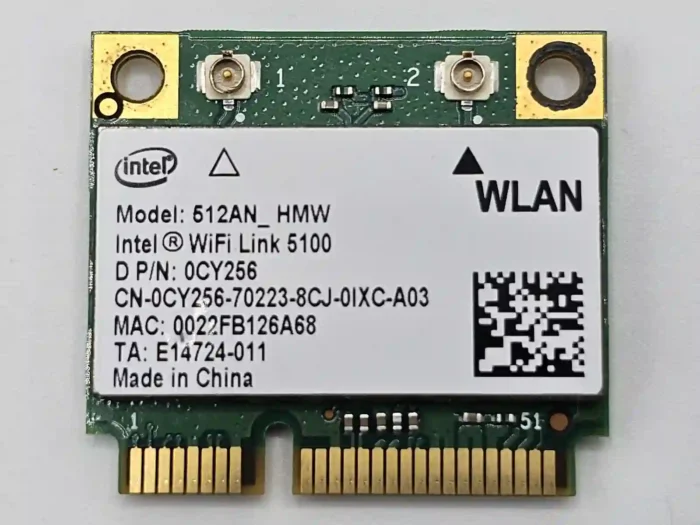 Intel Wifi Link 5100 Laptop Wifi card