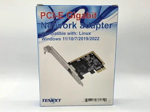Tenext PCIe Gigabit Ethernet Controller Card (Realtek)